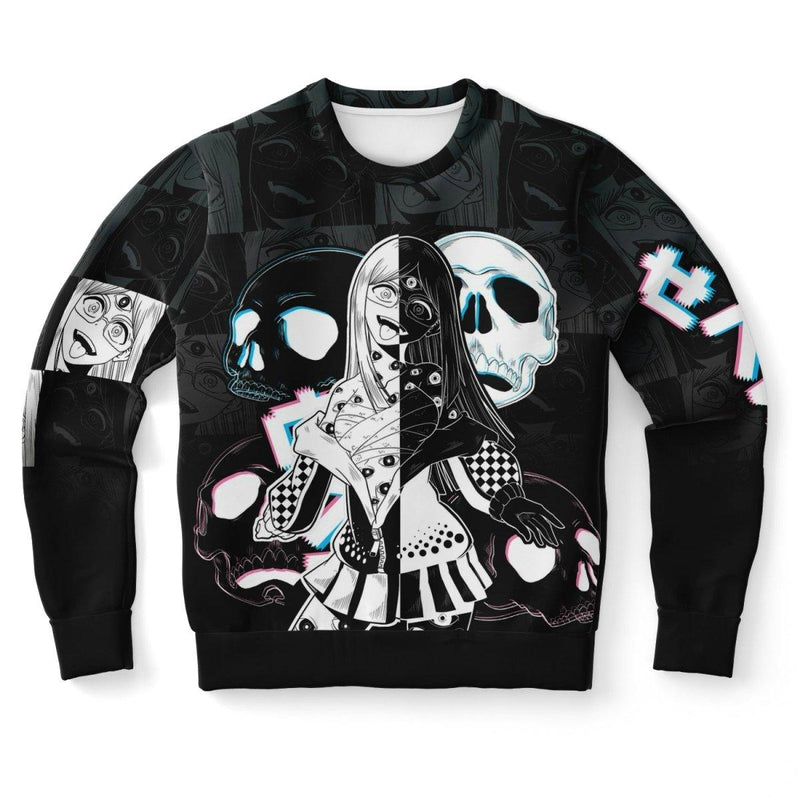 Sehen Unisex AOP Sweatshirt - kawaiiwaru