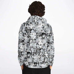 Sexy Ahegao Hentai Faces Unisex AOP Hoodie - kawaiiwaru