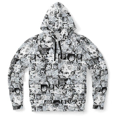 Sexy Ahegao Hentai Faces Unisex AOP Hoodie - kawaiiwaru