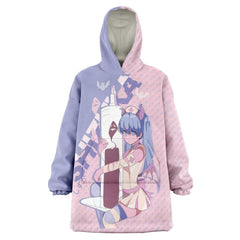 Shizuka Kawaii Anime Nurse - Creepy Cute - Snug Hoodie - kawaiiwaru