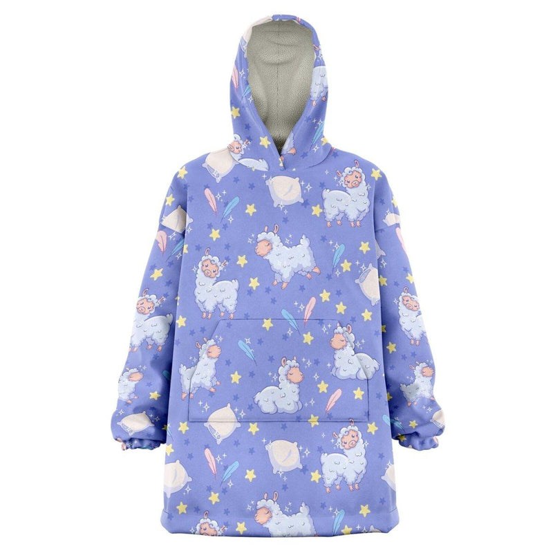 Sleeping Sheep Snug Hoodie - kawaiiwaru