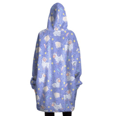 Sleeping Sheep Snug Hoodie - kawaiiwaru