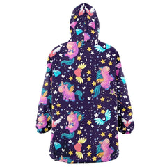 Space Unicorn Snug Hoodie - kawaiiwaru