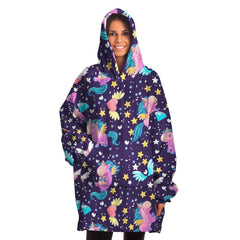 Space Unicorn Snug Hoodie - kawaiiwaru