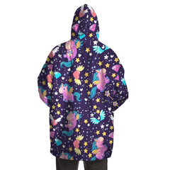 Space Unicorn Snug Hoodie - kawaiiwaru