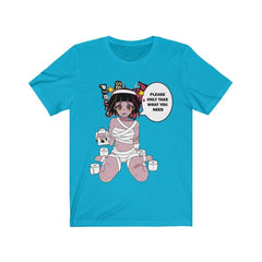 Toilet Paper Chan Unisex T-shirt - kawaiiwaru