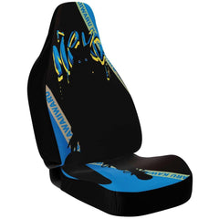 Tori - Icy blue raspberry - Neko skater anime Car Seat Cover (x2) - kawaiiwaru