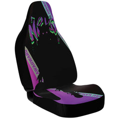 Tori - Lethal purple - Neko skater anime girl Car Seat Cover (x2) - kawaiiwaru