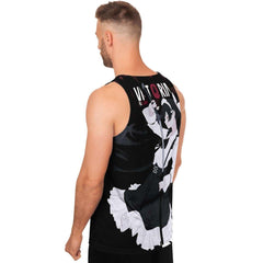 Victoria Blanche Deadly anime girl maid AOP Tank Top - kawaiiwaru