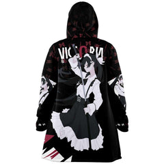 Victoria Blanche Deadly anime girl maid Cloak - kawaiiwaru