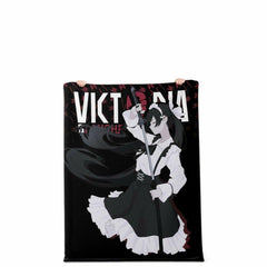 Victoria Blanche side Deadly anime girl maid Premium Blanket - kawaiiwaru