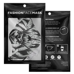 Voido Gothic anime face Mask - kawaiiwaru