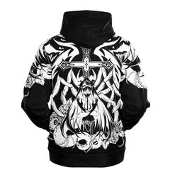 Voido Unisex AOP Hoodie - kawaiiwaru