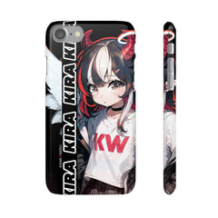 Kira - Demon Angel Elf Cyberpunk Cute anime girl iPhone samsung Snap Case