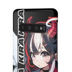 Kira - Demon Angel Elf Cyberpunk Cute anime girl iPhone samsung Snap Case