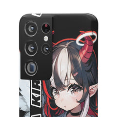 Kira - Demon Angel Elf Cyberpunk Cute anime girl iPhone samsung Snap Case