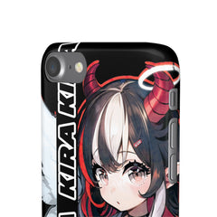 Kira - Demon Angel Elf Cyberpunk Cute anime girl iPhone samsung Snap Case