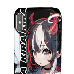 Kira - Demon Angel Elf Cyberpunk Cute anime girl iPhone samsung Snap Case