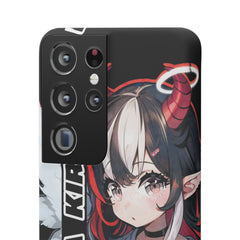 Kira - Demon Angel Elf Cyberpunk Cute anime girl iPhone samsung Snap Case