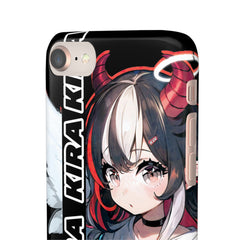 Kira - Demon Angel Elf Cyberpunk Cute anime girl iPhone samsung Snap Case