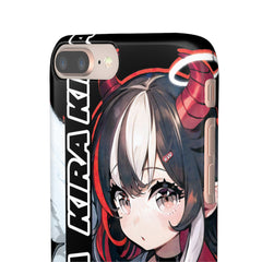 Kira - Demon Angel Elf Cyberpunk Cute anime girl iPhone samsung Snap Case