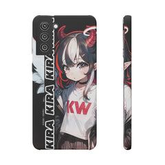 Kira - Demon Angel Elf Cyberpunk Cute anime girl iPhone samsung Snap Case