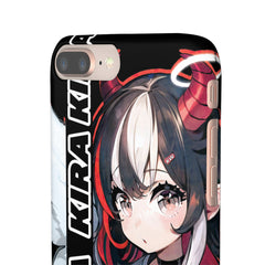 Kira - Demon Angel Elf Cyberpunk Cute anime girl iPhone samsung Snap Case