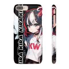 Kira - Demon Angel Elf Cyberpunk Cute anime girl iPhone samsung Snap Case