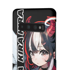 Kira - Demon Angel Elf Cyberpunk Cute anime girl iPhone samsung Snap Case