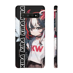 Kira - Demon Angel Elf Cyberpunk Cute anime girl iPhone samsung Snap Case